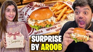 Aroob Arranged a Surprise for Me 😱 | The Best Burger in the World Is Back 🔥