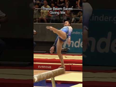Making Me Anxious 😬 #gymnastics #edit #save #balancebeam