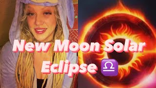 NEW MOON SOLAR ECLIPSE IN LIBRA ♎️ October 14 2023 Collective Tarot Reading