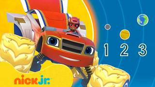 Blaze i mega maszyny | 4 godziny nauki Blaze’a w kosmosie i akcjach ratunkowych! 🚀 | Nick Jr. Polska