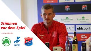 Stimmen vor dem Spiel bei der SpVgg Greuther Fürth