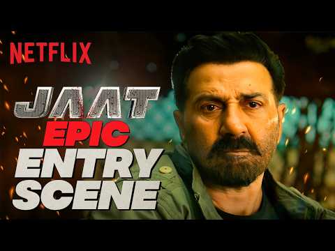 Sunny Deol's MASSIEST Entry Scene in JAAT | Netflix India