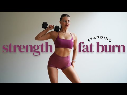 30 MIN STANDING FULL BODY WORKOUT FOR FAT BURN & STRENGTH- No Jumping | No Repeats