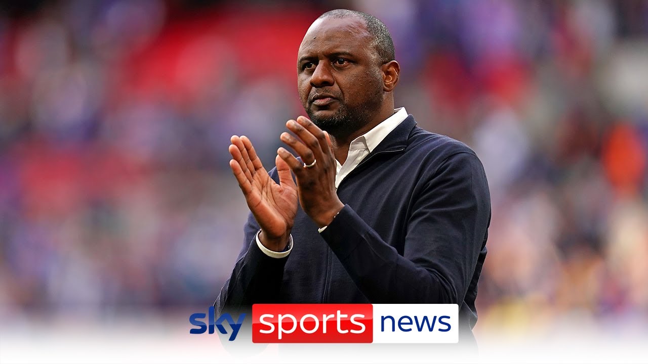 Crystal Palace sack manager Patrick Vieira after 18 months in charge