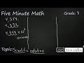 Scientific Notation Concepts and Applications