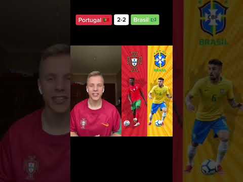 Qual a vossa opinião? 🇵🇹🇧🇷 #portugal #brasil #futebol #desafio #challenge