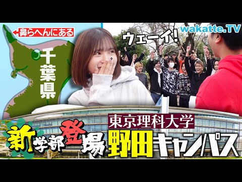 【留年の巣窟】千葉にある東京理科大学 野田キャンパスを徹底調査!話題の新設学部とは!?【wakatte TV】#1331