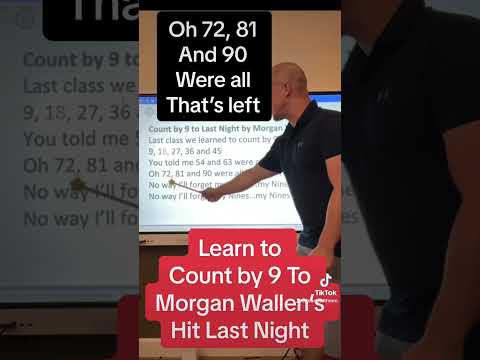 Last Night by Morgan Wallen to Count by 9s