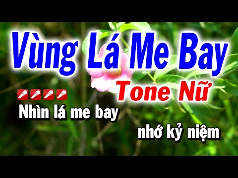 Vùng Lá Me Bay Karaoke Tone Nam Nữ (Fa Thứ) Nhạc Sến Hay | Karaoke Tuyết Nhi