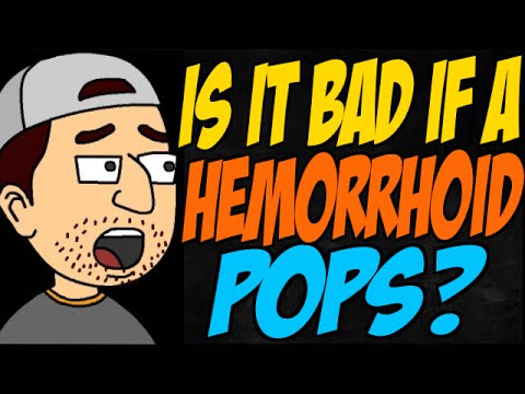 Is it Bad if a Hemorrhoid Pops?