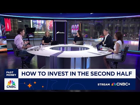YouTube video thumbnail: 'Fast Money' Traders Talk the Market Rotation out of Big Tech