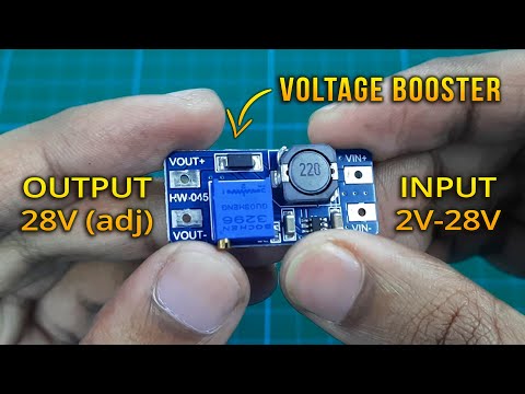 How a Voltage Booster Works? | MT3608 DC Booster Module