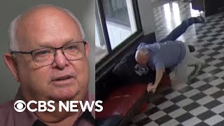 YouTube video thumbnail: Oklahoma Principal Says his Instincts Kicked in When he Tackled School Shooter