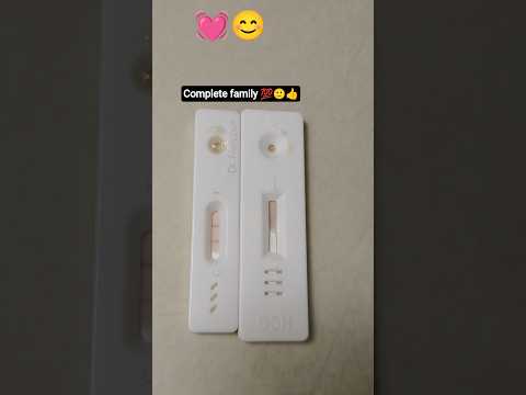 complete family👩‍❤️‍👨🙂👍#pregnancytest #kit#testy#mbbs #pregnancybyfaith #youtube #trending#viraltest