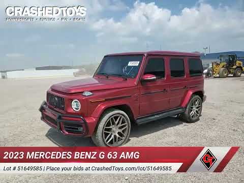 ✅ 2023 Mercedes-Benz G 63 AMG • VIN: W1NYC7HJ2PX469228 • Lot: 51649585. Wystawiony na Copart z przebiegiem 13 876 mil. Bezpłatny archiwum sprzedaży aukcyjnych z USA i szczegółowy raport historii pojazdu na DreamBid. Zdjęcie 16.