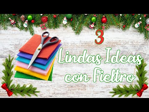 Personaliza tu Navidad con adornos hechos a mano 🎁❤️3 ideas fantásticas para Navidad