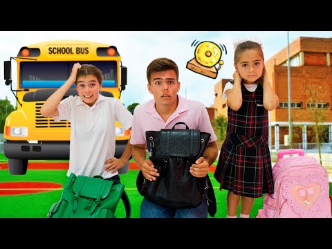 Nastya Helps Mia Get Ready for School – Funny Learning Story