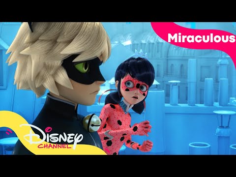 Paris er frosset til is | Miraculous | Disney Channel Danmark