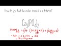 Molar Mass and Its Applications