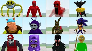 ALL NEW ROBLOX PILLAR CHASE 2 NEXTBOT MONSTERS CHASED ME In Garry's Mod