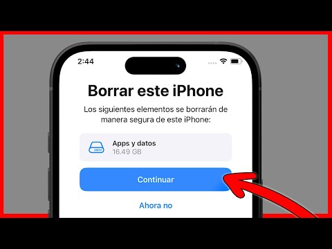 Cómo RESTABLECER IPHONE DE FABRICA