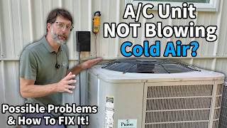 Air Conditioner NOT Blowing Cold Air! Possible Problems Explained!