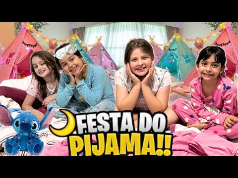 FESTA DO PIJAMA COM AS AMIGAS - * teve trolagem *