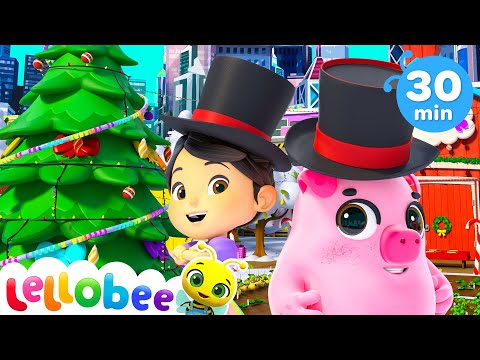 Deck The Farm | Lellobee City Farm | Kids Road Trip! | Kids Songs and Stories