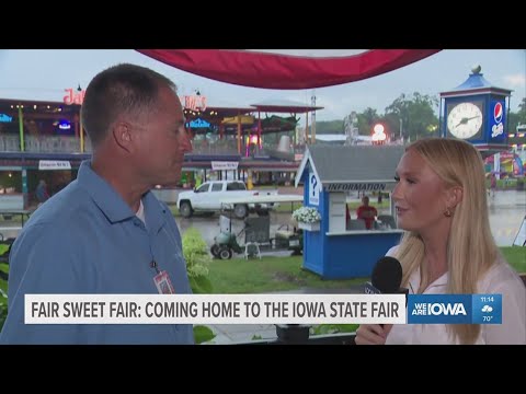 YouTube video thumbnail: Iowa State Fair CEO Shares What's Special About the 2025 Fair