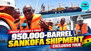 YouTube video thumbnail: Inside Ghana’s First 950,000-Barrel Sankofa Oil Shipment