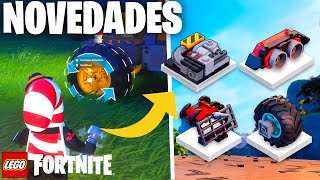 Enemigos ELIMINADOS, nuevas funciones de VEHICULOS y todo lo nuevo de LEGO Fortnite