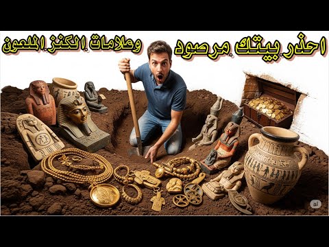 احذر! بيتك مرصود بالدفائن والكنوز وعلامات الكنز الملعون لا تقترب من الكنز قبل أن تشاهد هذا الفيديو