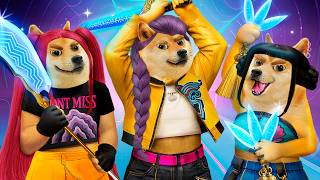 Las guerreras K-pop 🎤💥👹
