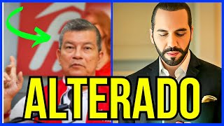 El chino Flores  se puso furioso y hasta groserías dijo de diputados proBukele