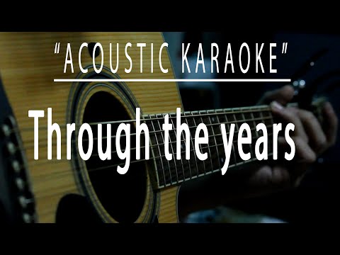 Through the years – Acoustic karaoke (Kenny Rogers)