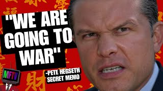 WAR WITH CHINA: SECRET MEMO CONFIRMS?