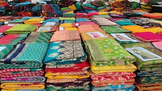 साड़ी की फैक्ट्री || Surat saree market wholesale saree factory Surat wholesale saree market Aruna 