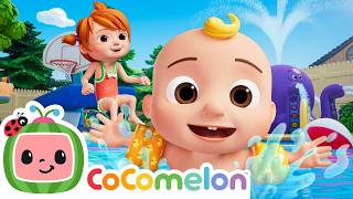 Family Fun Splash Zone!💦 | Cocomelon | Kids Cartoons & Nursery Rhymes | Moonbug Kids