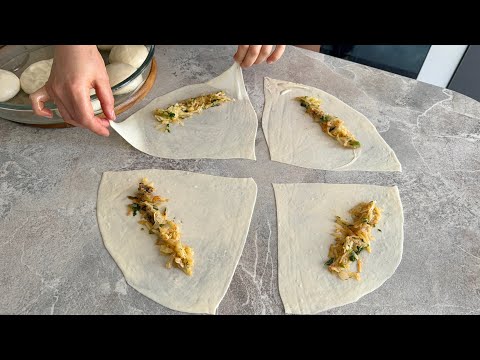 BU YÖNTEMLE BÖREKLERİNİZ ÇOK GÜZEL OLACAK 💯 KOLAY VE BEREKETLİ EL AÇMASI BÖREK TARİFİ ✅