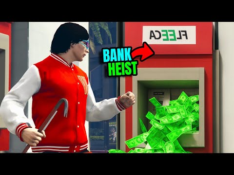 Becoming The Most Wanted Bank Robber In GTA 5 RP