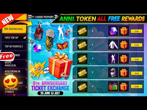 8 ANNIVERSARY🤩ইভেন্ট থেকে🔥 নিয়ে নাও || OB49 UPDATE FREE FIRE || FREE FIRE 8 ANNIVERSARY