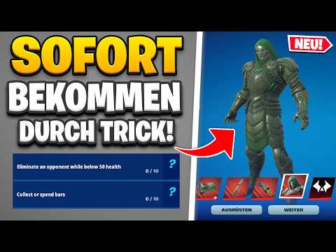 *ALLE* DOCTOR DOOM SKINS & Items SOFORT BEKOMMEN!😳Doctor Doom Aufträge in Fortnite Season 4 Marvel