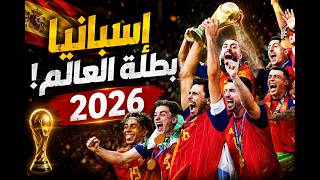 إسبانيا بطلة العالم 2026 و  نهاية الحلم الأرجنتيني بقيادة ميسي