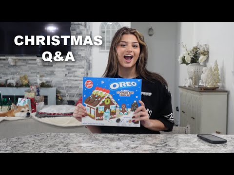 building gingerbread house /answering questions