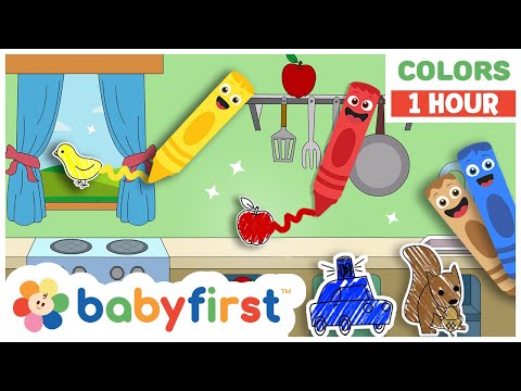 Color Crew - NEW EPISODES ! | Toddler Learning Videos | Learn Colors | Color Crew Magic | Baby First