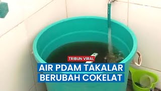 Air PDAM di Perumnas Bajeng Takalar Berubah Warna seperti Kopi, Warga Keluhkan Air Keruh Sejak Pagi