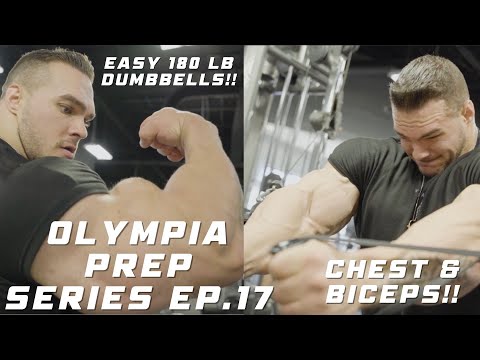 Nick Walker Tackle a High-Volume Chest and Biceps Workout as 2022