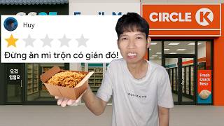 Mình Ăn Thử Các Cửa Hàng Tiện Lợi 1 Sao - Tệ Tới Mức Nào?