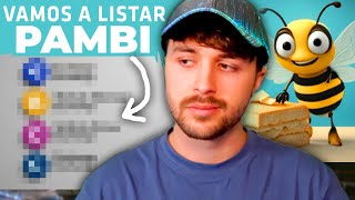 vamos a Listar Pambi 1 (el Original) como siempre debió haber sido