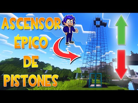 Ascensor Épico de Pistones en Minecraft: ¡Sube y Baja como un Pro!